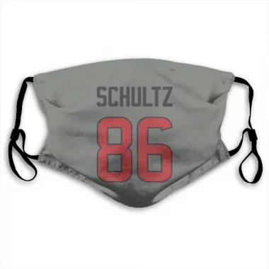 Gray Houston Texans Dalton Schultz   Face Mask