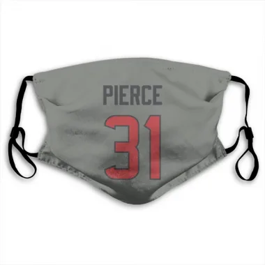 Gray Houston Texans Dameon Pierce   Face Mask