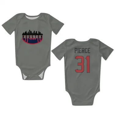 Gray Houston Texans Dameon Pierce   Newborn & Infant Bodysuit