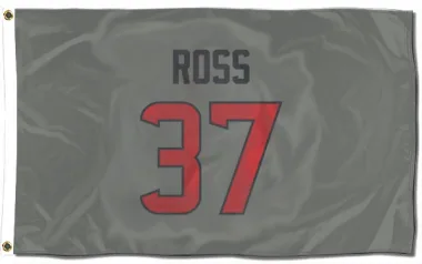 Gray Houston Texans D'Angelo Ross   Flag (3 X 5)