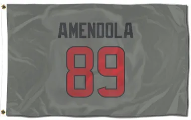 Gray Houston Texans Danny Amendola   Flag (3 X 5)