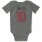 Gray Houston Texans Davis Mills   Newborn & Infant Bodysuit