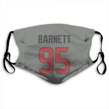 Gray Houston Texans Derek Barnett   Face Mask