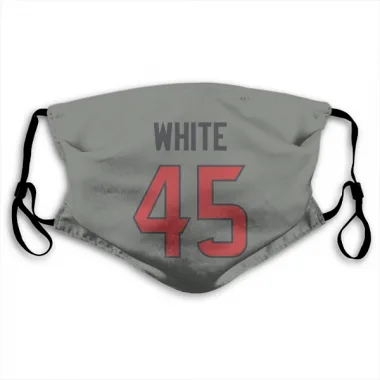 Gray Houston Texans Devin White   Face Mask