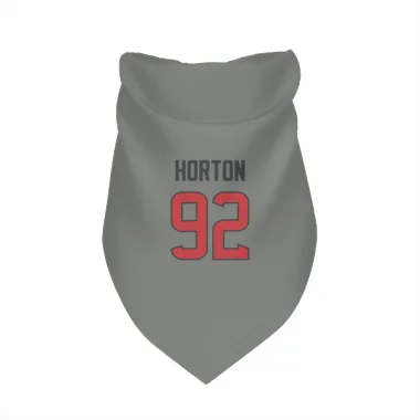 Gray Houston Texans Dylan Horton   Dog & Cat Pet Bandana