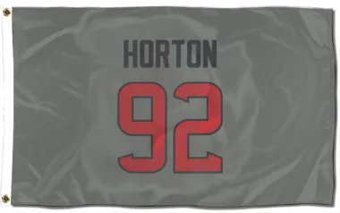 Gray Houston Texans Dylan Horton   Flag (3 X 5)