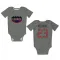 Gray Houston Texans Eric Murray   Newborn & Infant Bodysuit