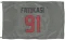 Gray Houston Texans Folorunso Fatukasi   Flag (3 X 5)