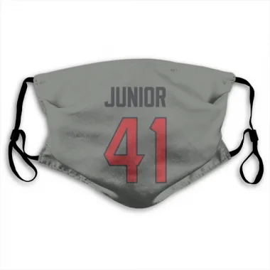 Gray Houston Texans Gregory Junior   Face Mask