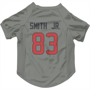 Gray Houston Texans Irv Smith Jr.   Dog & Cat Pet Jersey