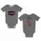 Gray Houston Texans Jalen Pitre   Newborn & Infant Bodysuit