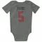 Gray Houston Texans Jalen Pitre   Newborn & Infant Bodysuit