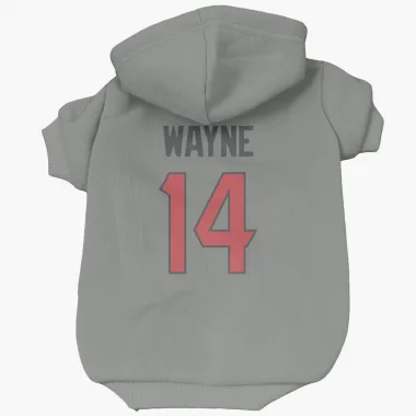 Gray Houston Texans Jared Wayne   Dog & Cat Pet Hoodie