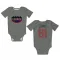 Gray Houston Texans Jaxon Janke   Newborn & Infant Bodysuit