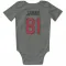 Gray Houston Texans Jaxon Janke   Newborn & Infant Bodysuit