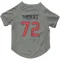 Gray Houston Texans Jaylon Thomas   Dog & Cat Pet Jersey