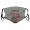 Gray Houston Texans Jaylon Thomas   Face Mask