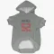 Gray Houston Texans Jerry Hughes   Dog & Cat Pet Hoodie