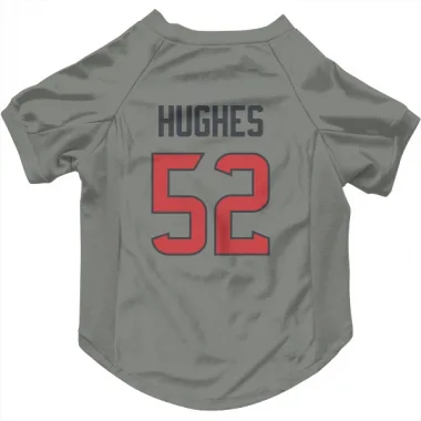 Gray Houston Texans Jerry Hughes   Dog & Cat Pet Jersey