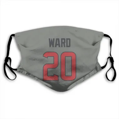 Gray Houston Texans Jimmie Ward   Face Mask