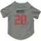 Gray Houston Texans Joe Mixon   Dog & Cat Pet Jersey