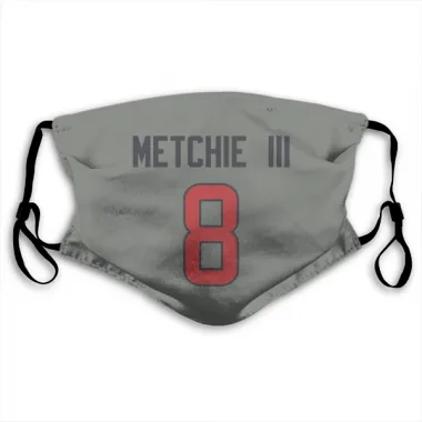 Gray Houston Texans John Metchie III   Face Mask