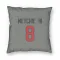 Gray Houston Texans John Metchie III   Pillow Cover (18 X 18)