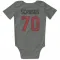 Gray Houston Texans Juice Scruggs   Newborn & Infant Bodysuit