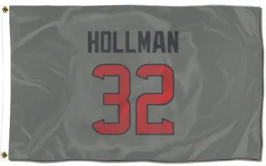 Gray Houston Texans Ka'dar Hollman   Flag (3 X 5)