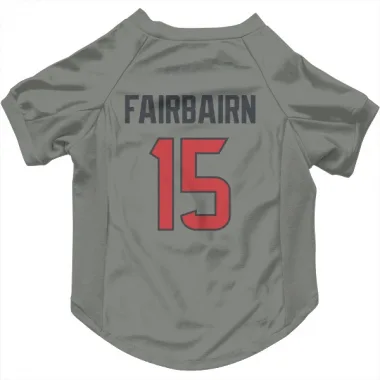 Gray Houston Texans Ka'imi Fairbairn   Dog & Cat Pet Jersey