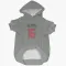 Gray Houston Texans Kedon Slovis   Dog & Cat Pet Hoodie