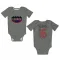 Gray Houston Texans Kedon Slovis   Newborn & Infant Bodysuit