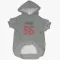 Gray Houston Texans Kilian Zierer   Dog & Cat Pet Hoodie