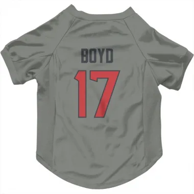 Gray Houston Texans Kris Boyd   Dog & Cat Pet Jersey