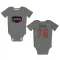 Gray Houston Texans Laremy Tunsil   Newborn & Infant Bodysuit