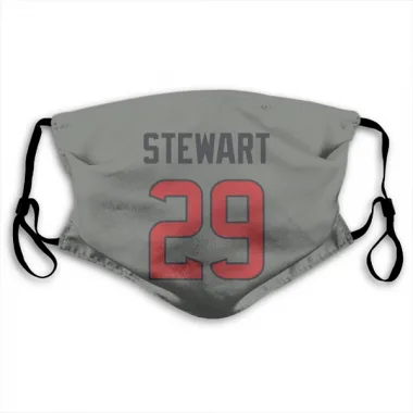 Gray Houston Texans M.J. Stewart   Face Mask