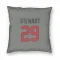 Gray Houston Texans M.J. Stewart   Pillow Cover (18 X 18)