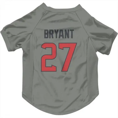 Gray Houston Texans Myles Bryant   Dog & Cat Pet Jersey