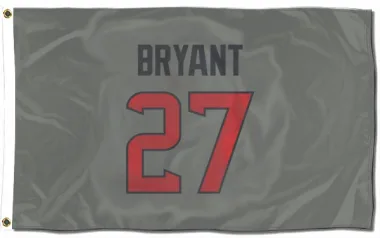 Gray Houston Texans Myles Bryant   Flag (3 X 5)