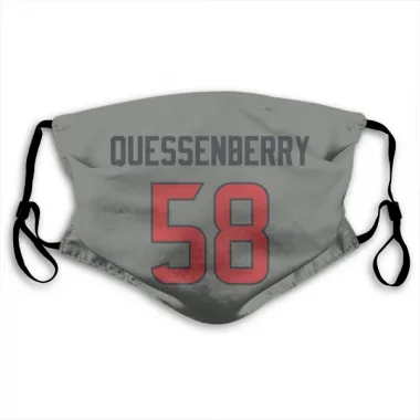 Gray Houston Texans Scott Quessenberry   Face Mask