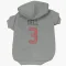 Gray Houston Texans Tank Dell   Dog & Cat Pet Hoodie