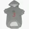 Gray Houston Texans Tank Dell   Dog & Cat Pet Hoodie