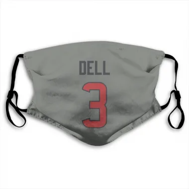 Gray Houston Texans Tank Dell   Face Mask