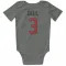 Gray Houston Texans Tank Dell   Newborn & Infant Bodysuit