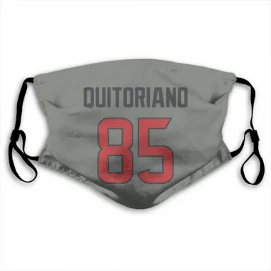 Gray Houston Texans Teagan Quitoriano   Face Mask