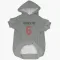 Gray Houston Texans Tommy Townsend   Dog & Cat Pet Hoodie