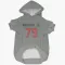 Gray Houston Texans Tremayne Anchrum Jr.   Dog & Cat Pet Hoodie