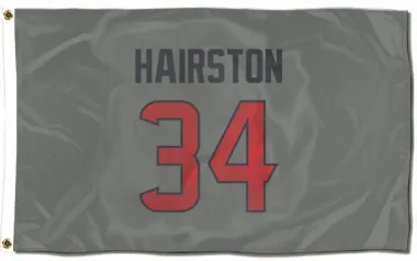 Gray Houston Texans Troy Hairston   Flag (3 X 5)