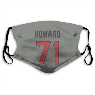 Gray Houston Texans Tytus Howard   Face Mask