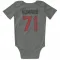 Gray Houston Texans Tytus Howard   Newborn & Infant Bodysuit